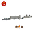 Jinan City Full Automatic Twin Screw Extruder Pet Dog Fish Food Pellet Machine